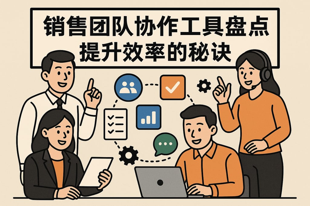销售团队协作工具盘点，提升效率的秘诀