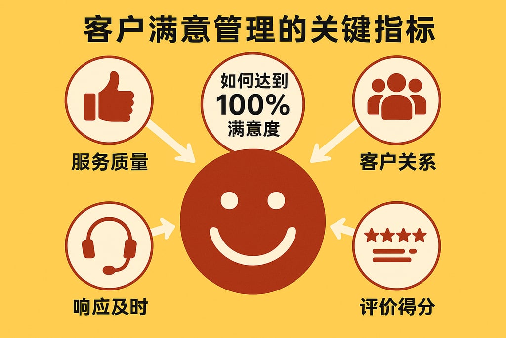 客户满意管理的关键指标，如何达到100%满意度 | 零代码企业数字化知识站