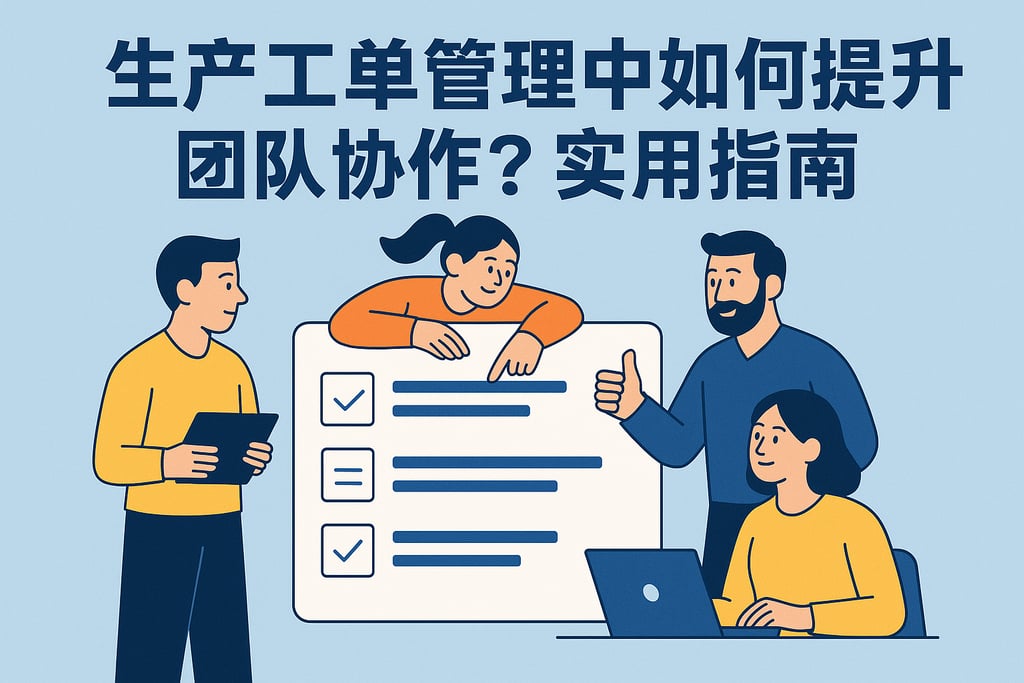 生产工单管理中如何提升团队协作？实用指南