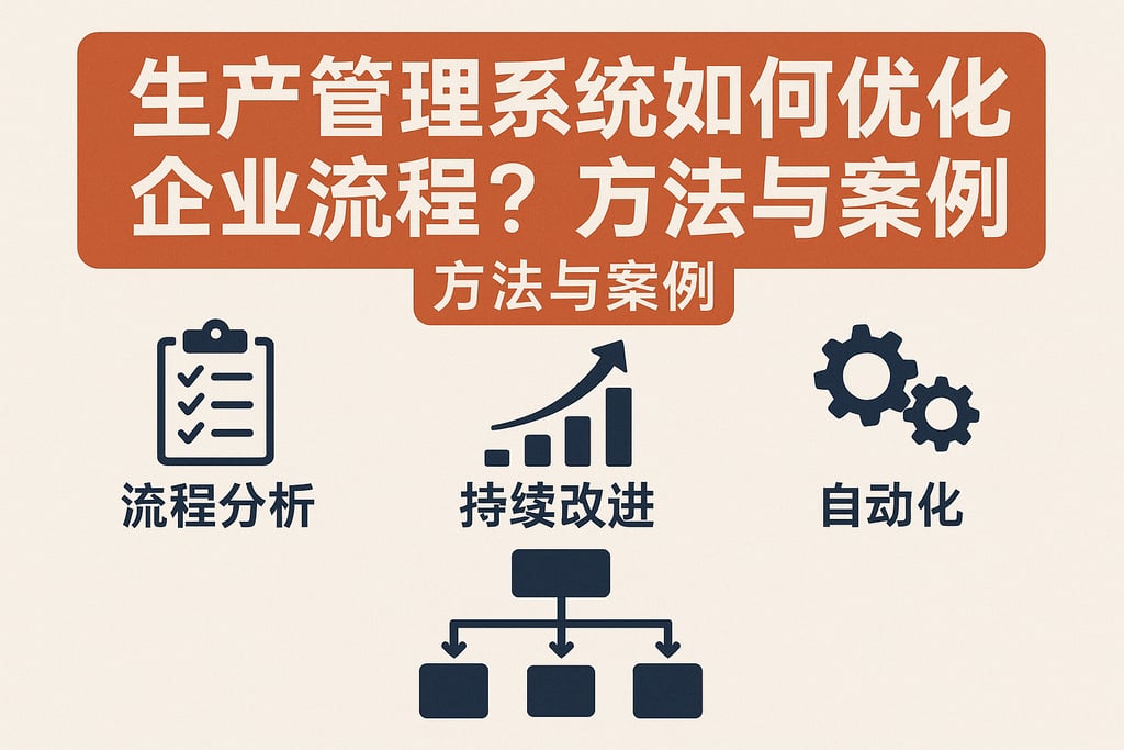 生产管理系统如何优化企业流程？方法与案例