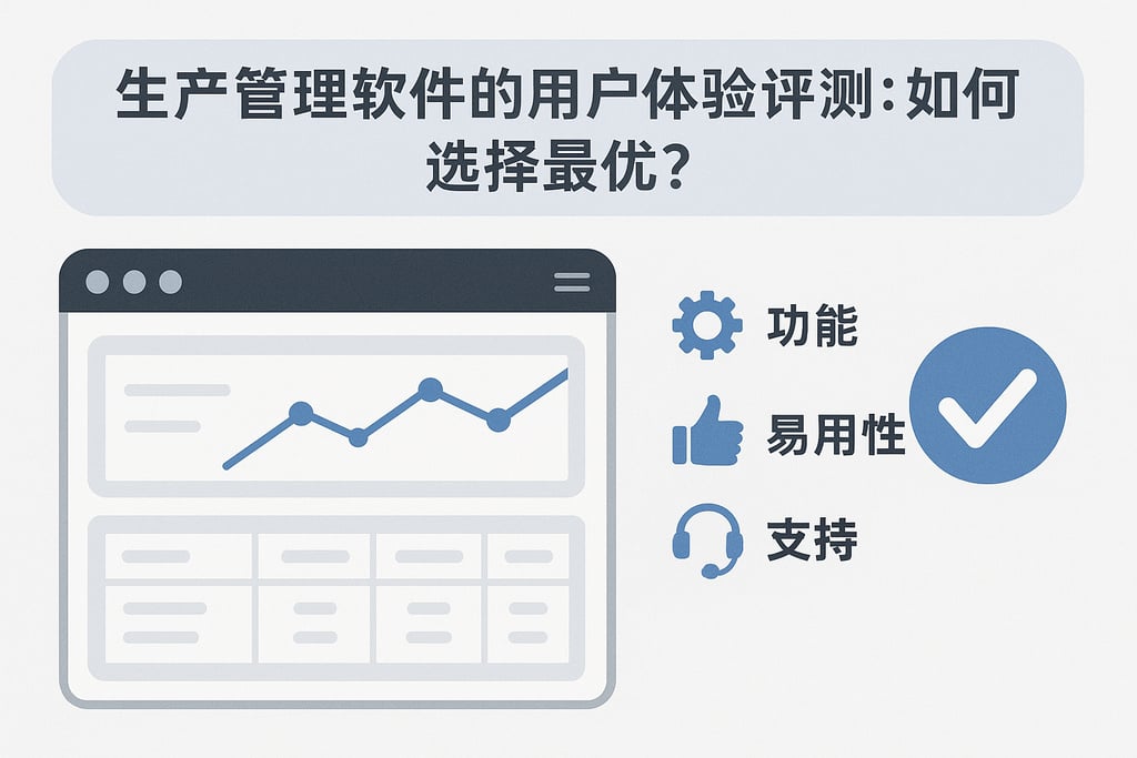 生产管理软件的用户体验评测：如何选择最优？