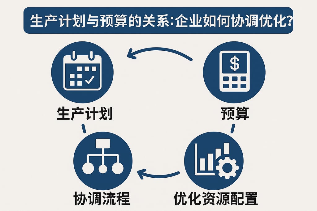 生产计划与预算的关系：企业如何协调优化？