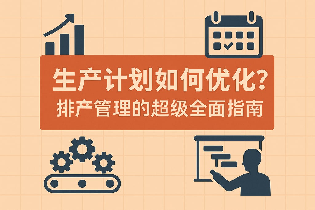 生产计划如何优化？排产管理的超级全面指南