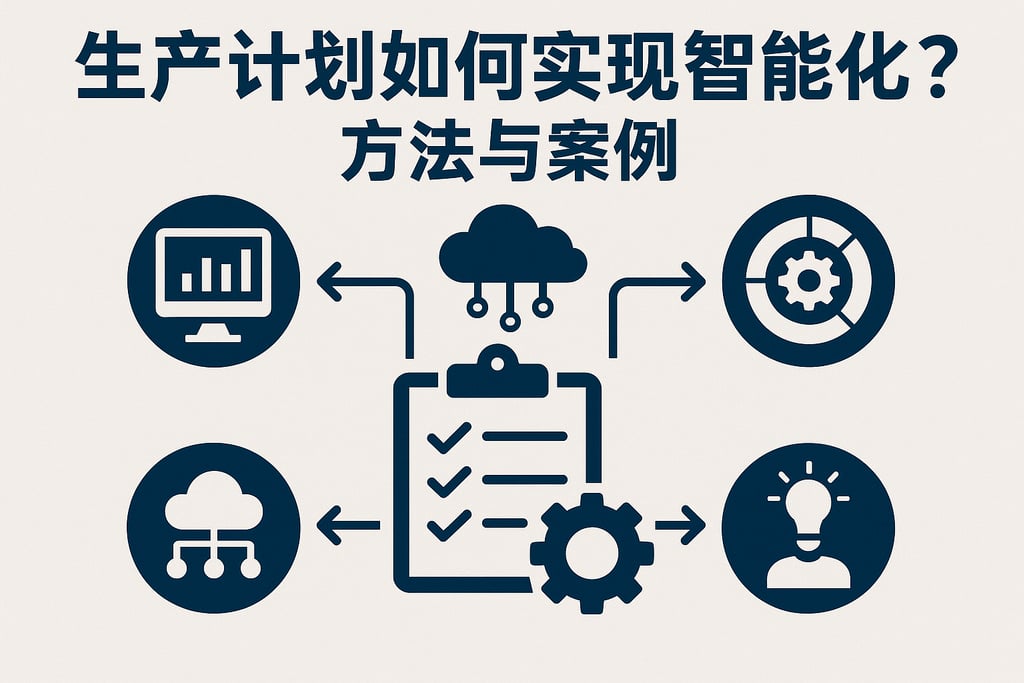 生产计划如何实现智能化？方法与案例