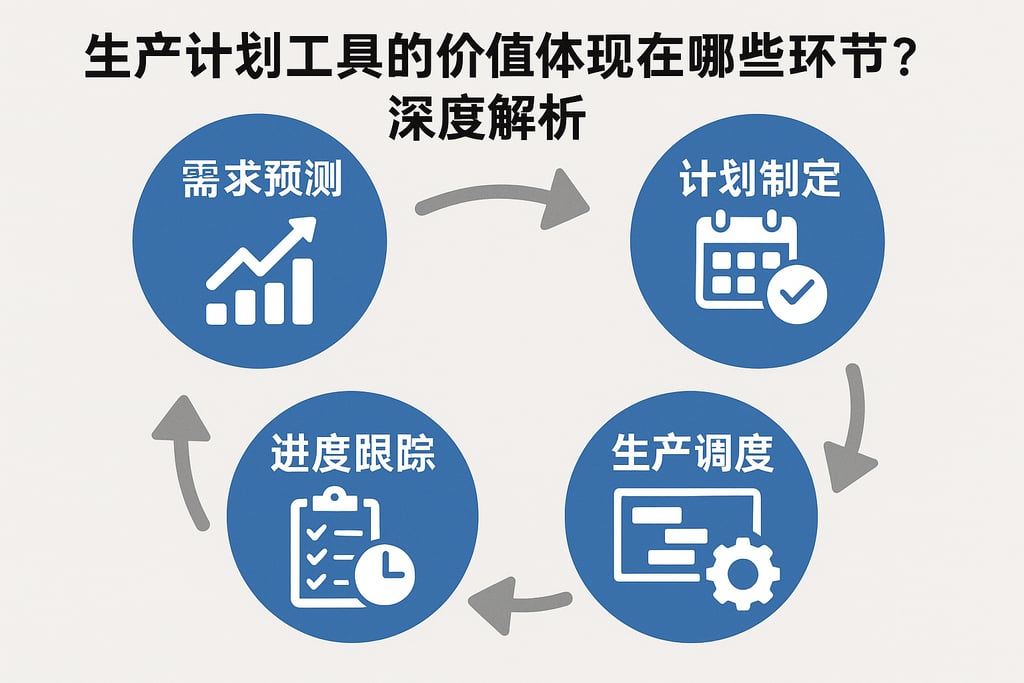 生产计划工具的价值体现在哪些环节？深度解析