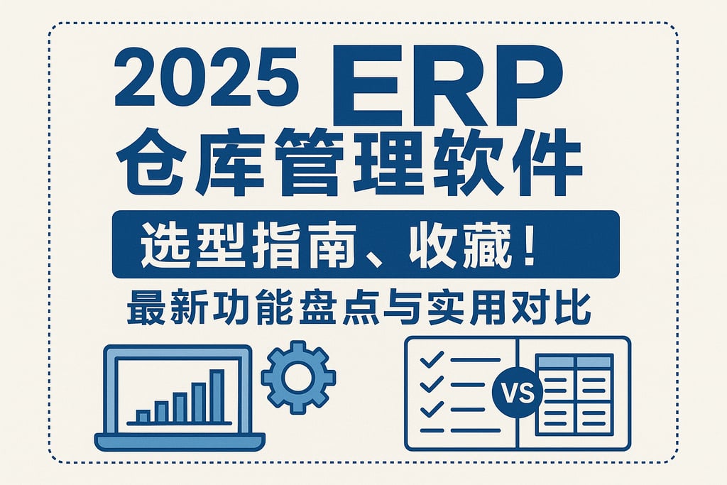 2025年ERP仓库管理软件选型指南，收藏！最新功能盘点与实用对比