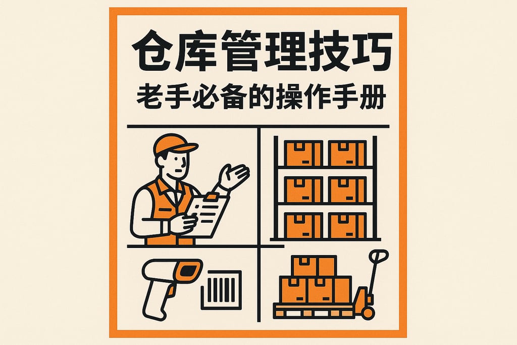 仓库管理技巧，老手必备的操作手册