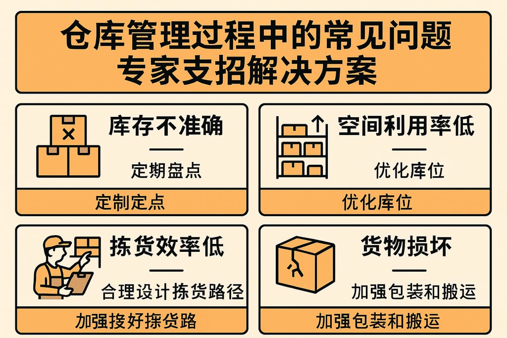 仓库管理过程中的常见问题，专家支招解决方案