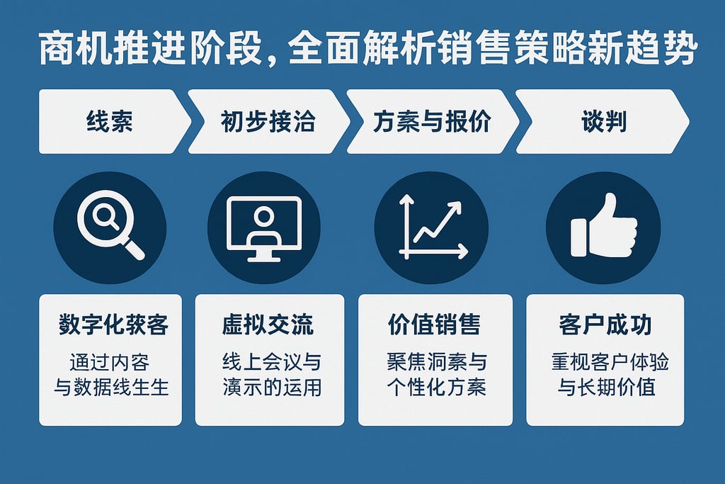 商机推进阶段，全面解析销售策略的新趋势