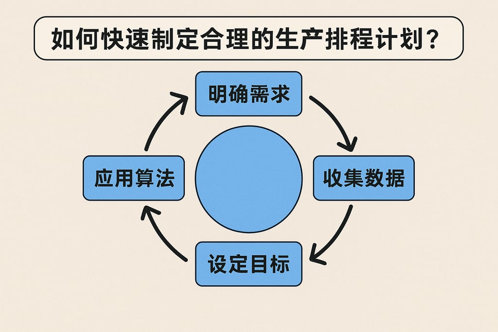 如何快速制定合理的生产排程计划？