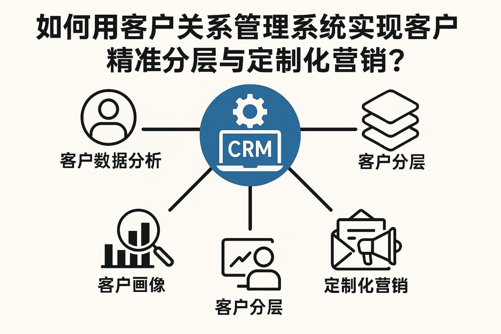 如何用客户关系管理系统实现客户精准分层与定制化营销？