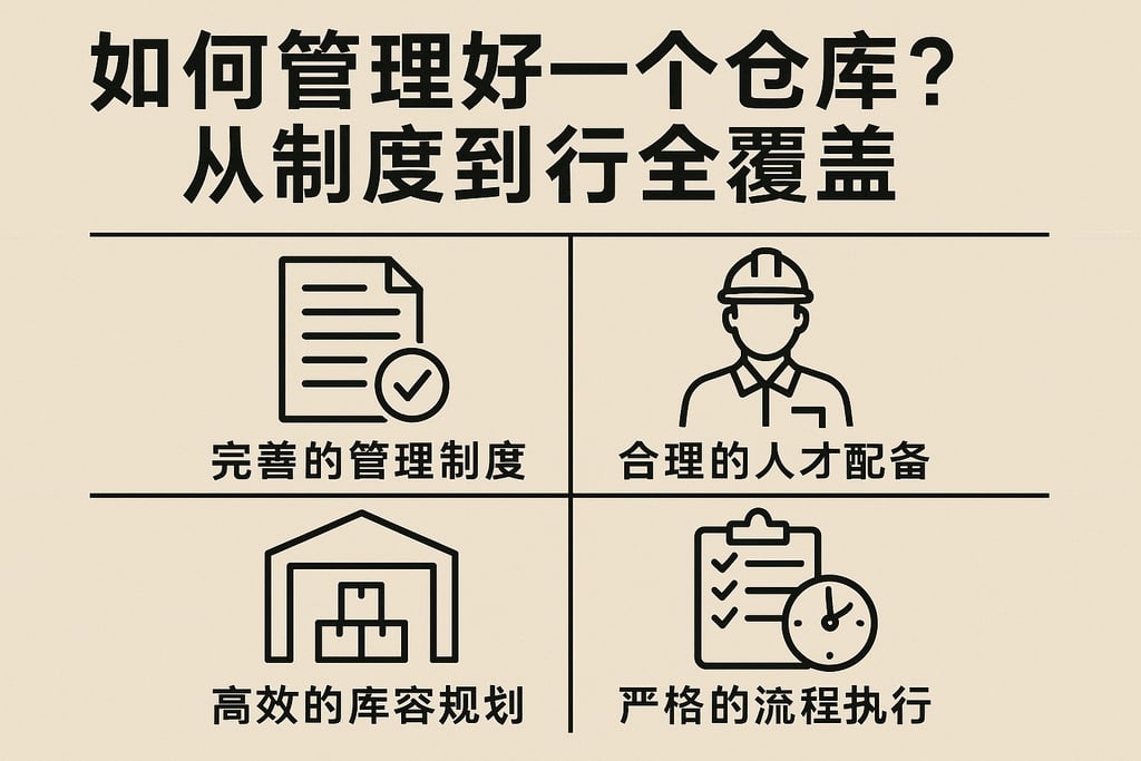 如何管理好一个仓库？从制度到执行全覆盖