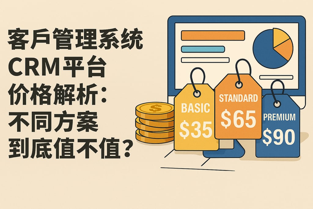 客户管理系统crm平台价格解析：不同方案到底值不值？