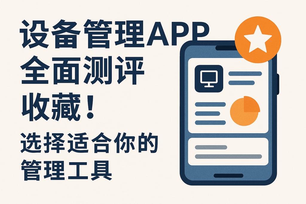 设备管理APP全面测评，收藏！选择适合你的管理工具