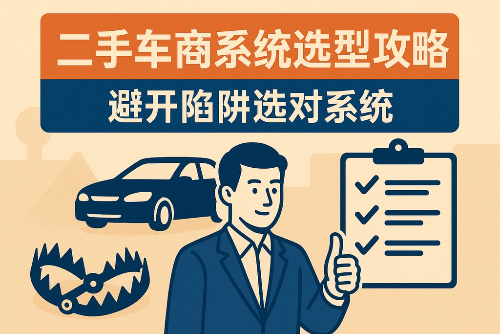 二手车商系统选型攻略：避开陷阱选对系统