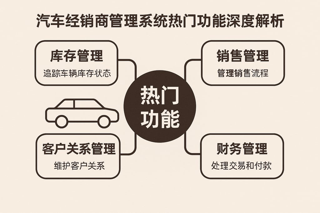 汽车经销商管理系统热门功能深度解析