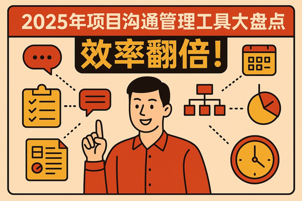 2025年项目沟通管理工具大盘点，效率翻倍！