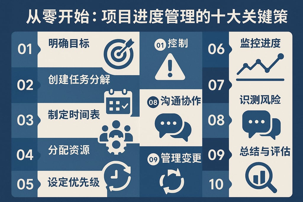 从零开始：项目进度管理的十大关键策略