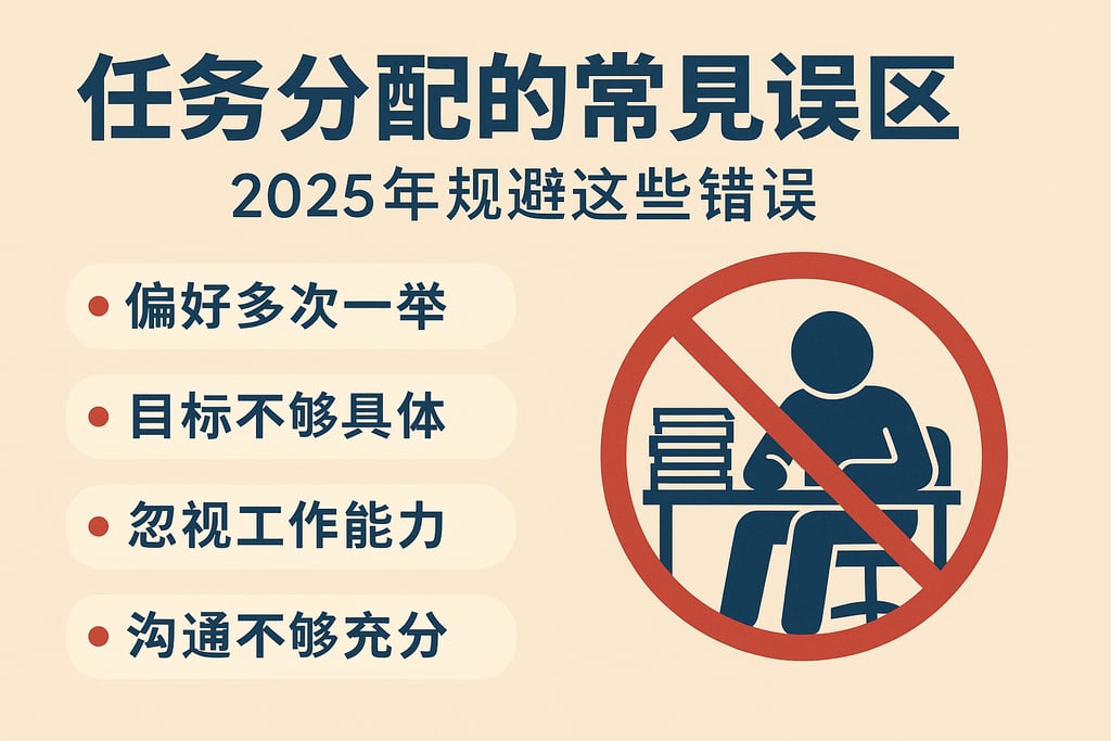任务分配的常见误区，2025年规避这些错误