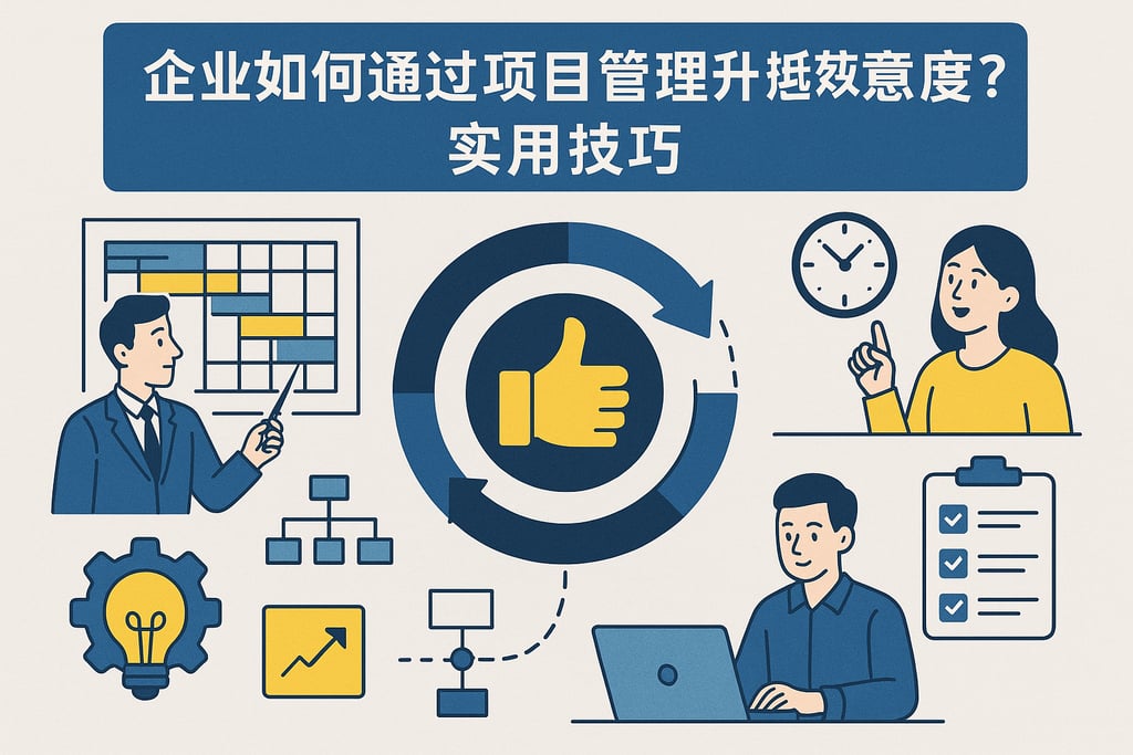 企业如何通过项目管理提升客户满意度？实用技巧