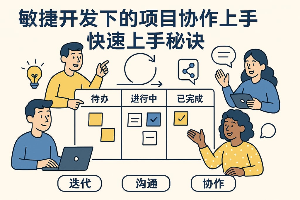 敏捷开发下的项目协作，快速上手的秘诀