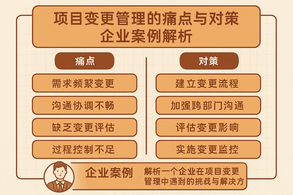 项目变更管理的痛点与对策，企业案例解析