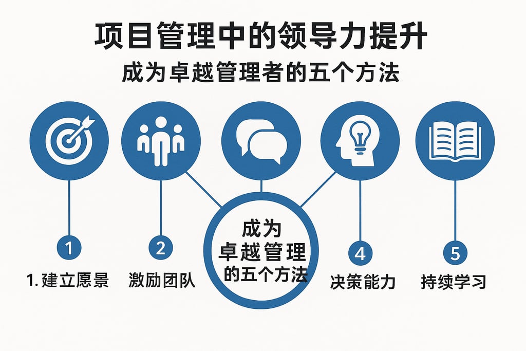项目管理中的领导力提升，成为卓越管理者的五个方法