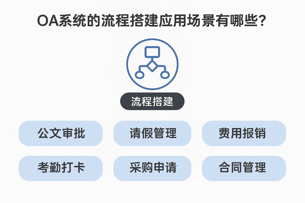 OA系统的流程搭建应用场景有哪些？