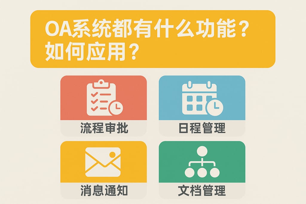 oa系统都有什么功能？如何应用？
