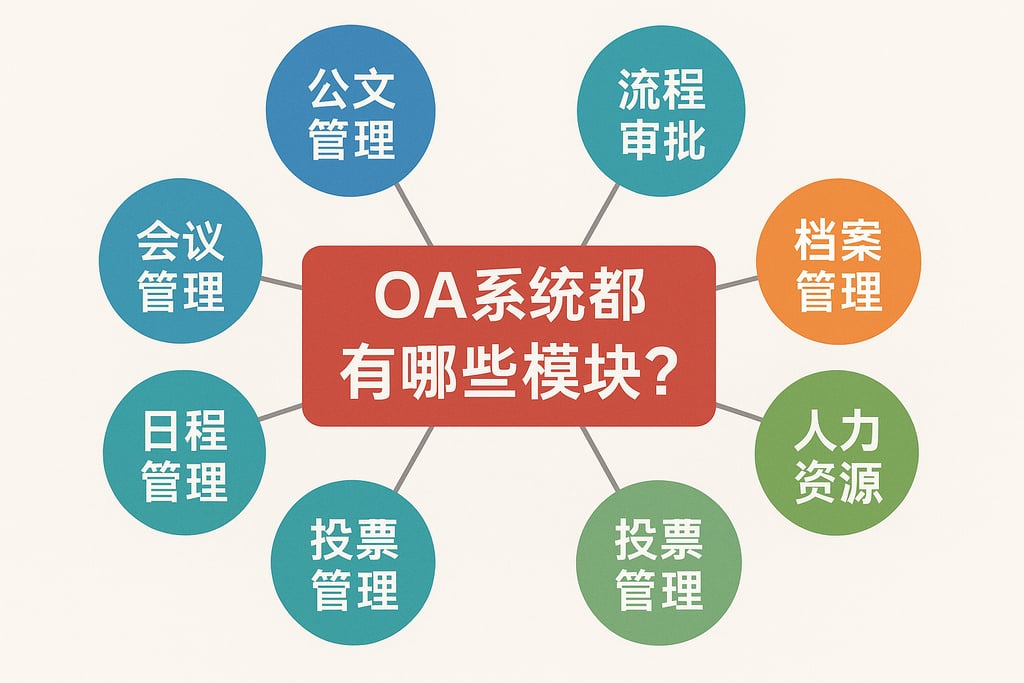 oa系统都有哪些模块？