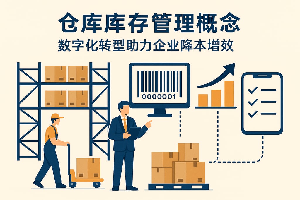 仓库库存管理概念解析，数字化转型助力企业降本增效