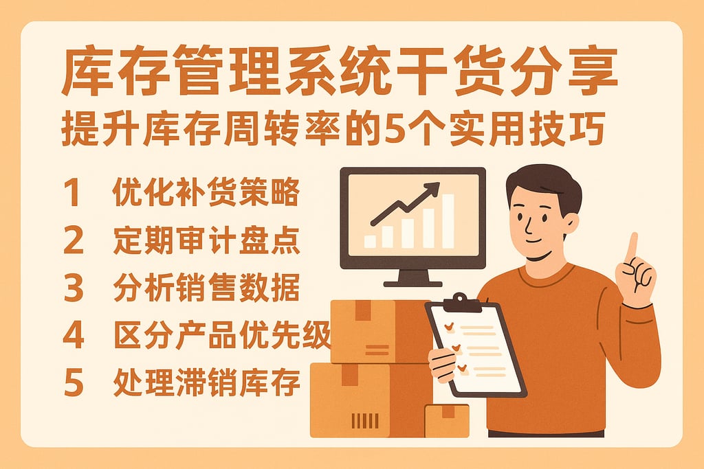 库存管理系统干货分享，提升库存周转率的5个实用技巧
