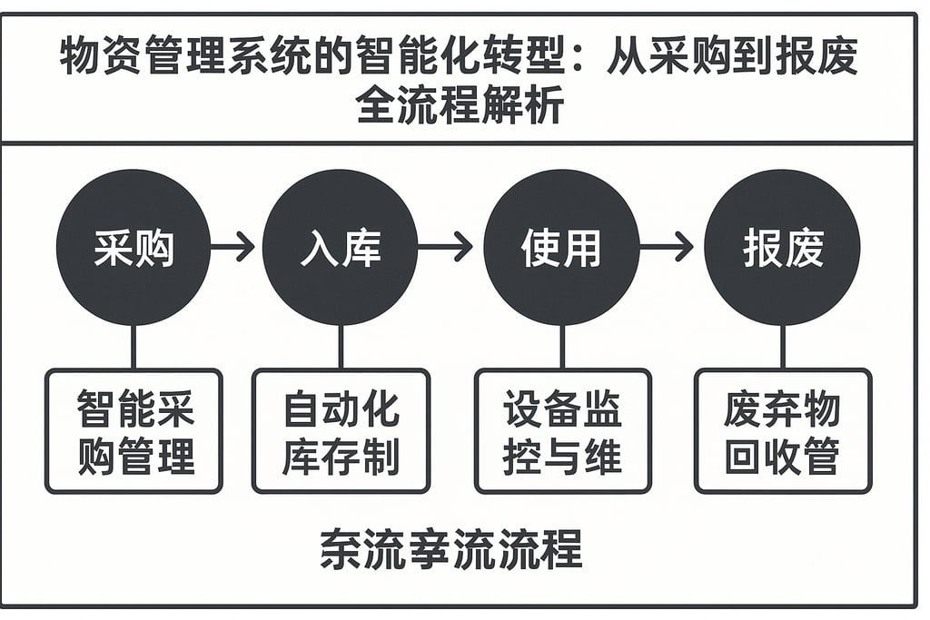 物资管理系统的智能化转型：从采购到报废全流程解析