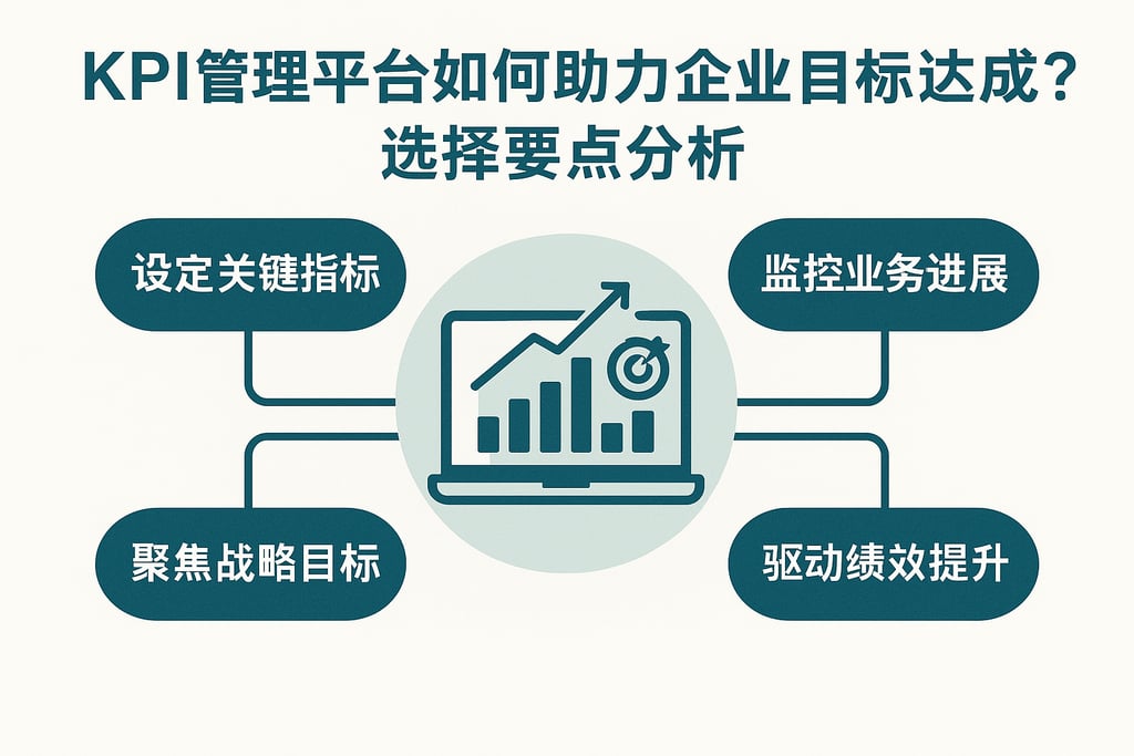 KPI管理平台如何助力企业目标达成?选择要点分析 | 零代码企业数字化知识站