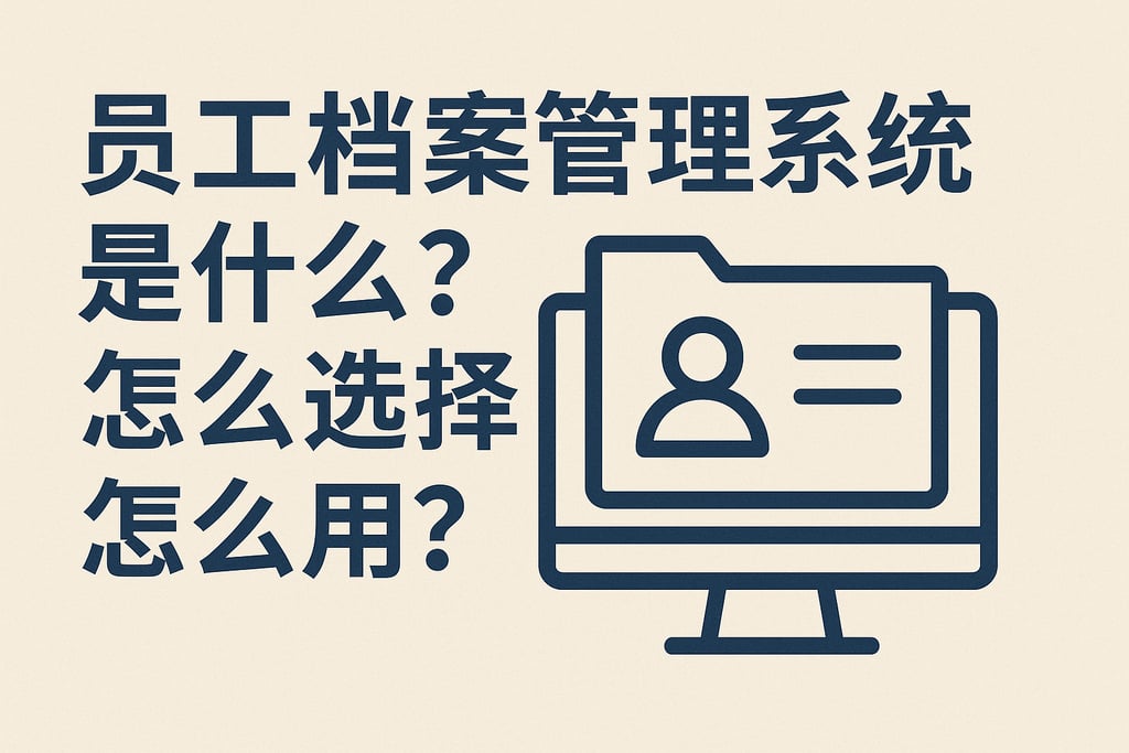 员工档案管理系统是什么？怎么选择？怎么用？
