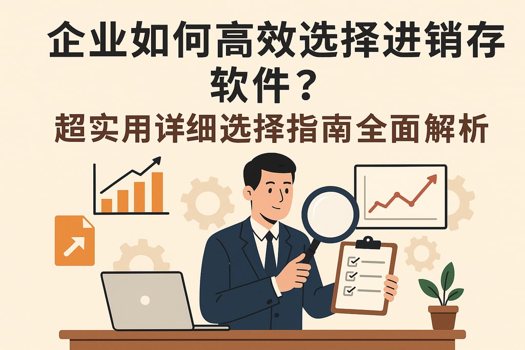 企业如何高效选择进销存软件？超实用详细选择指南全面解析