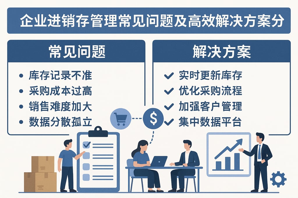 企业进销存管理常见问题及高效解决方案分享