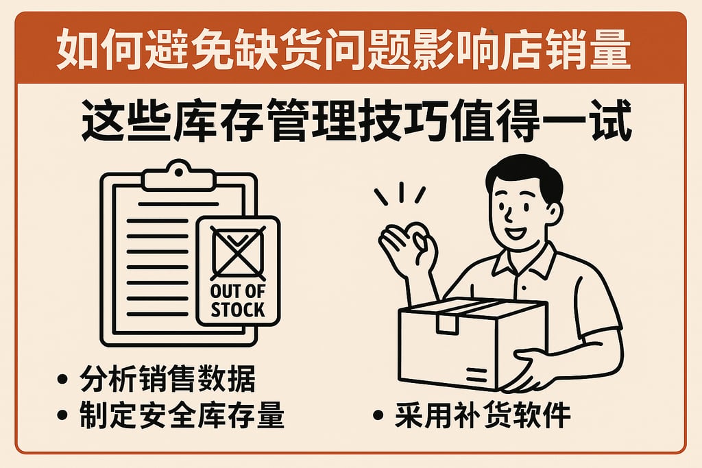 如何避免缺货问题影响店铺销量，这些库存管理技巧值得一试