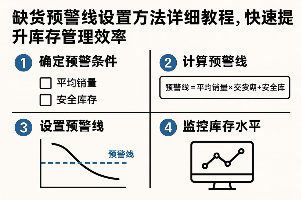 缺货预警线设置方法详细教程，快速提升库存管理效率