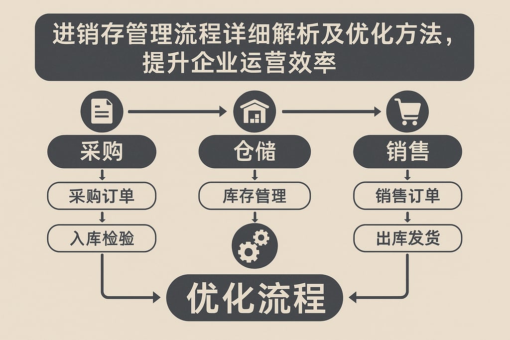 进销存管理流程详细解析及优化方法，提升企业运营效率