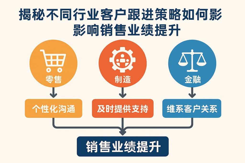 揭秘不同行业客户跟进策略如何影响销售业绩提升