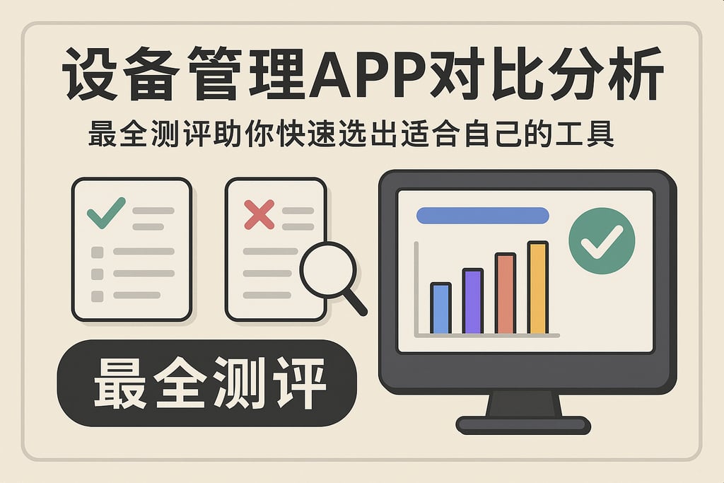 设备管理APP对比分析，最全测评助你快速选出适合自己的工具