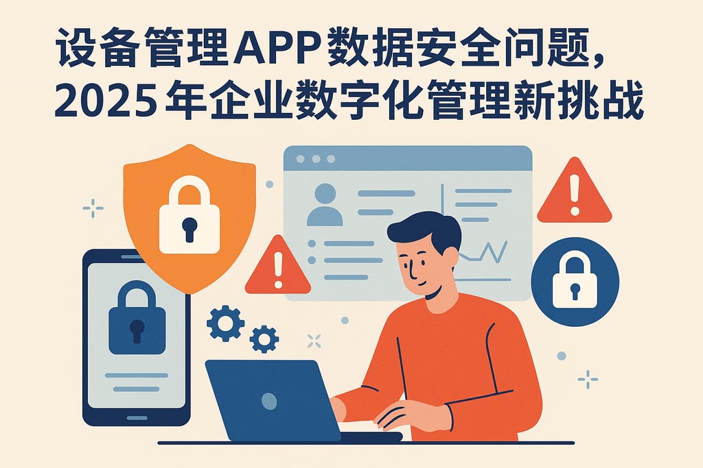 设备管理APP数据安全问题，2025年企业数字化管理新挑战