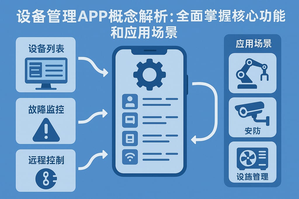设备管理APP概念解析，超级全面掌握核心功能和应用场景
