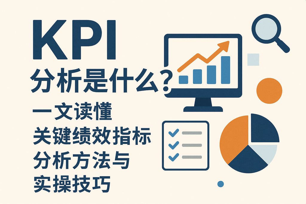 KPI分析是什么？一文读懂关键绩效指标分析方法与实操技巧 | 零代码企业数字化知识站