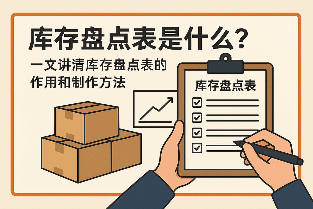库存盘点表是什么？一文讲清库存盘点表的作用和制作方法