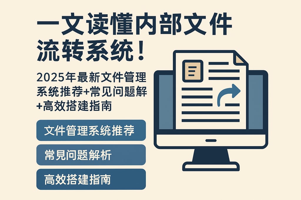 一文读懂内部文件流转系统！2025年最新文件管理系统推荐+常见问题解析+高效搭建指南