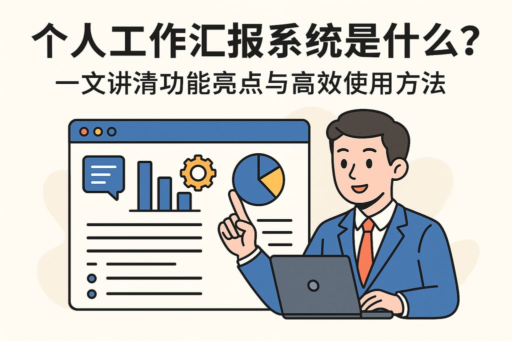 个人工作汇报系统是什么？一文讲清功能亮点与高效使用方法