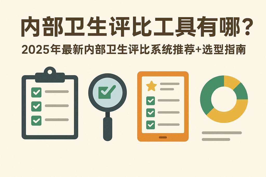 内部卫生评比工具有哪些？2025年最新内部卫生评比系统推荐+选型指南