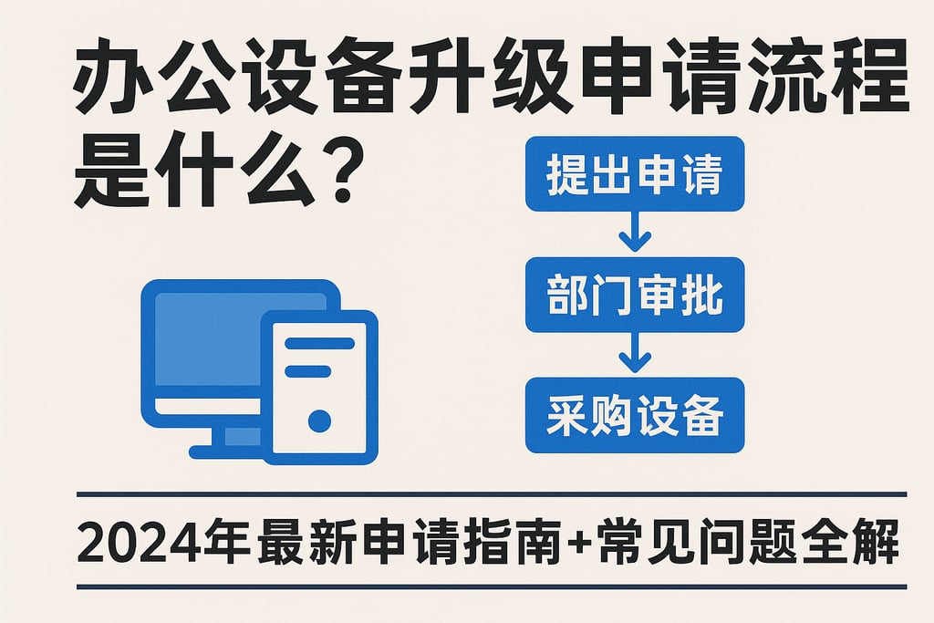 办公设备升级申请流程是什么？2024年最新申请指南+常见问题全解析